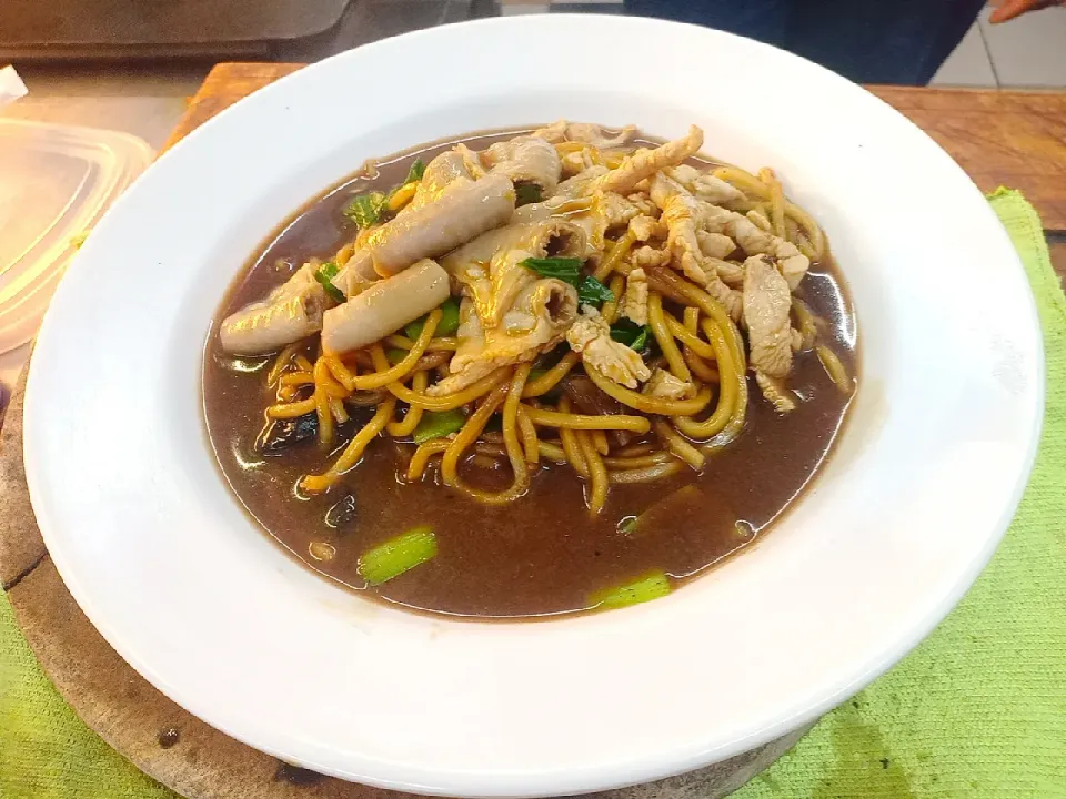 Mee Goreng Basah Perut Babi|lang padongさん