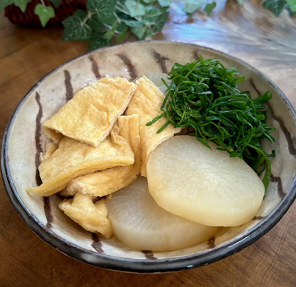 トロトロ大根と薄揚げの煮物|くまちゃんさん