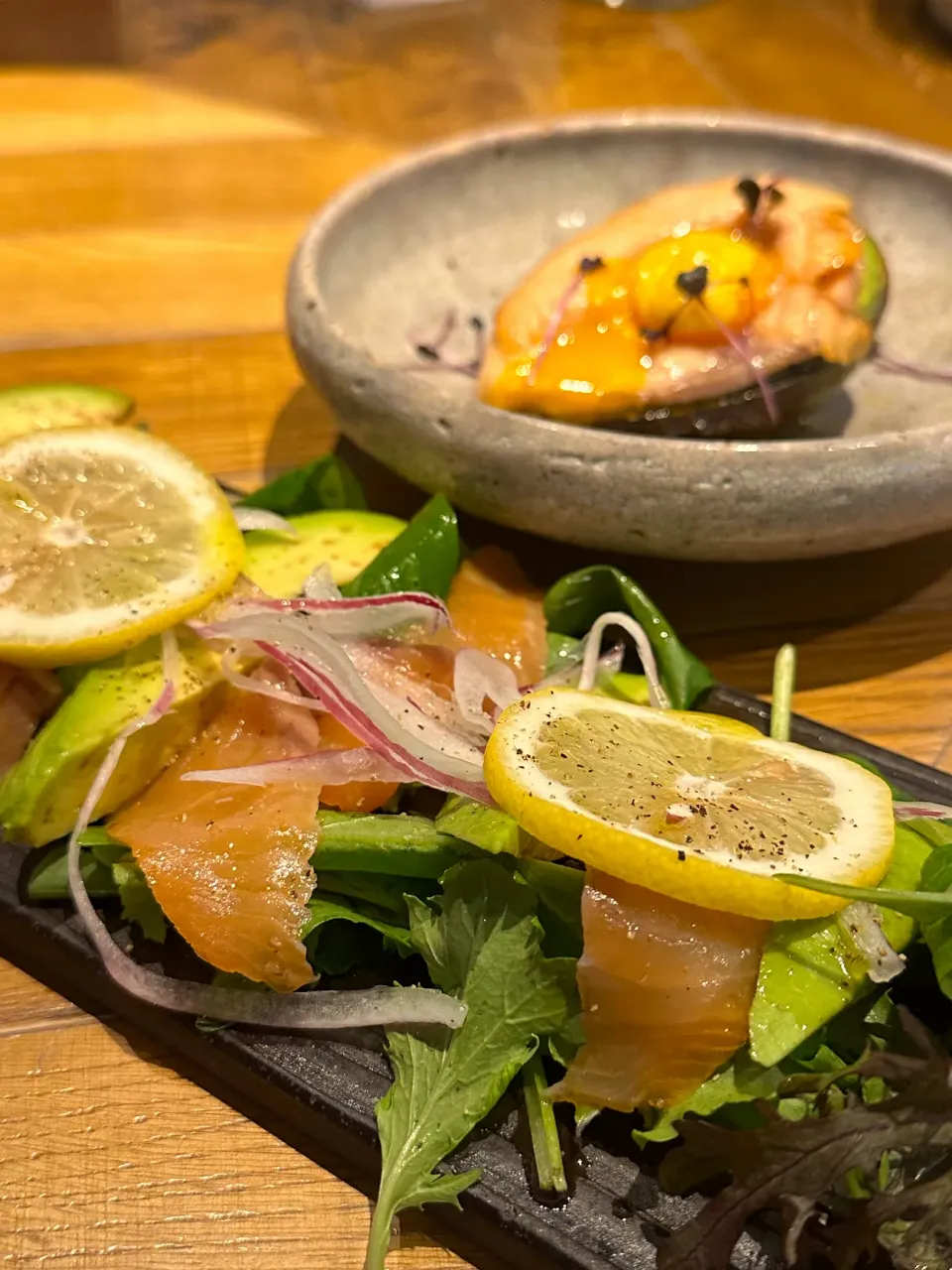 ベイクド🥑とサーモン🥑のバルサミコ酢マリネ|女神さん