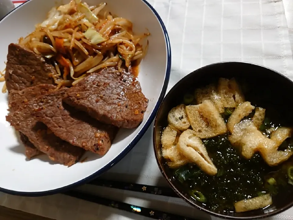 焼肉のたれで決める|白河無月さん