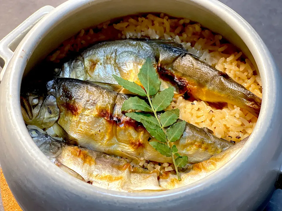 @きなこさんの料理 @きなこさんの料理 🔷🐟鮎と山女魚の炊き込みご飯🔷|レオンさん