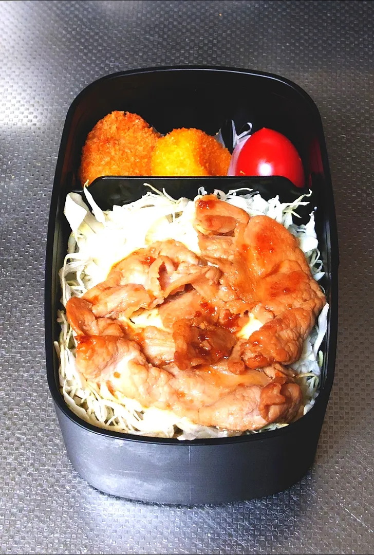 豚生姜焼丼弁当|黒川克博さん