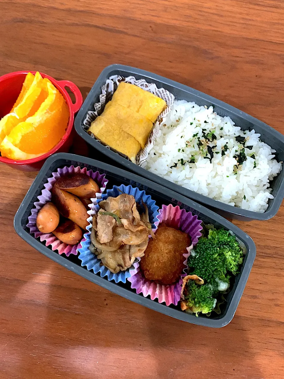 Snapdishの料理写真:2023/5/25 高1息子弁当|こうれい母さん