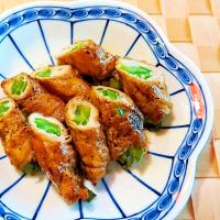 メリッコさんのお弁当に■ピーマンの肉巻き　焼肉のたれ味■ #楽天レシピ