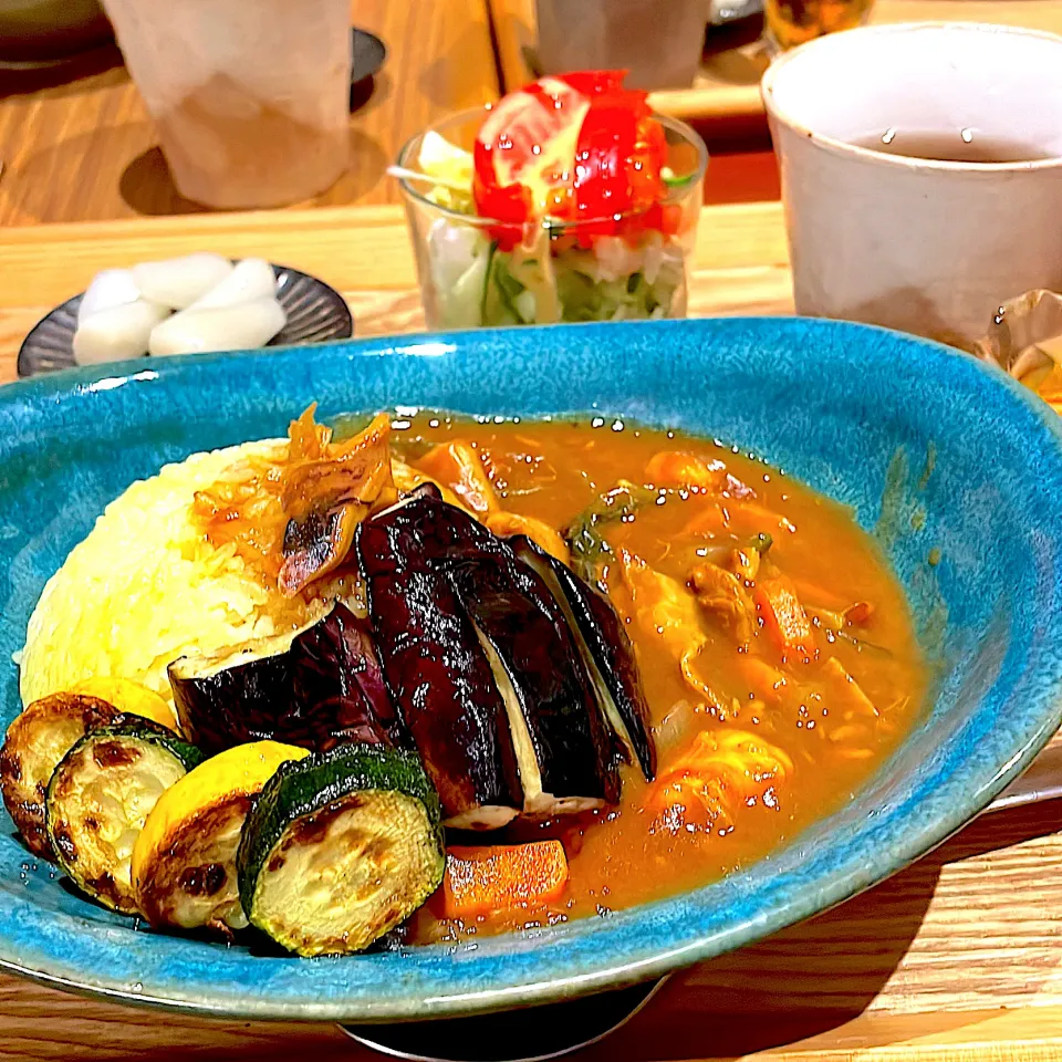 シーフードカレーの晩御飯|mokoさん