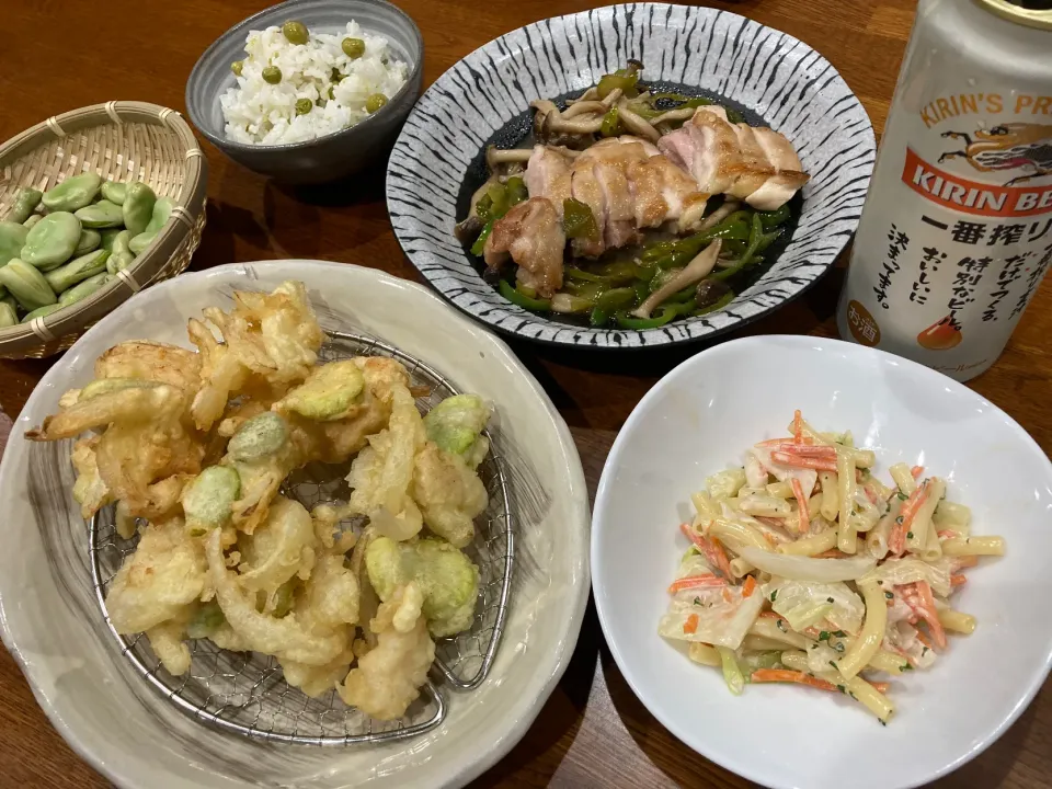 夫 出張より帰宅　晩ご飯|sakuramochiさん