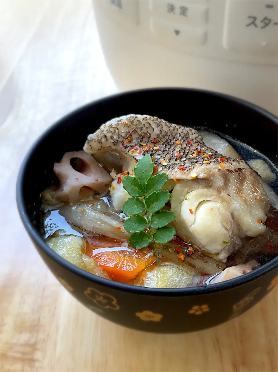 釣り魚🎣シロカでクエのけんちん汁|9421beruさん