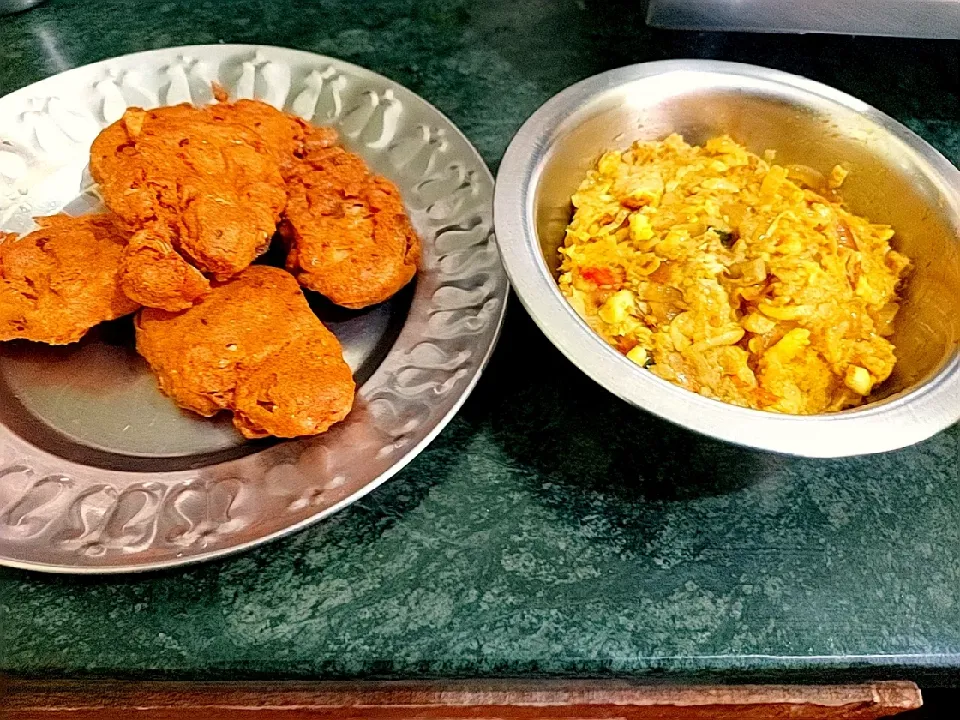 Jackfruit vada and Jackfruit Bhortha.|Udnr Learningさん