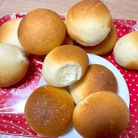 プレーンソフトフランスとミルクボール