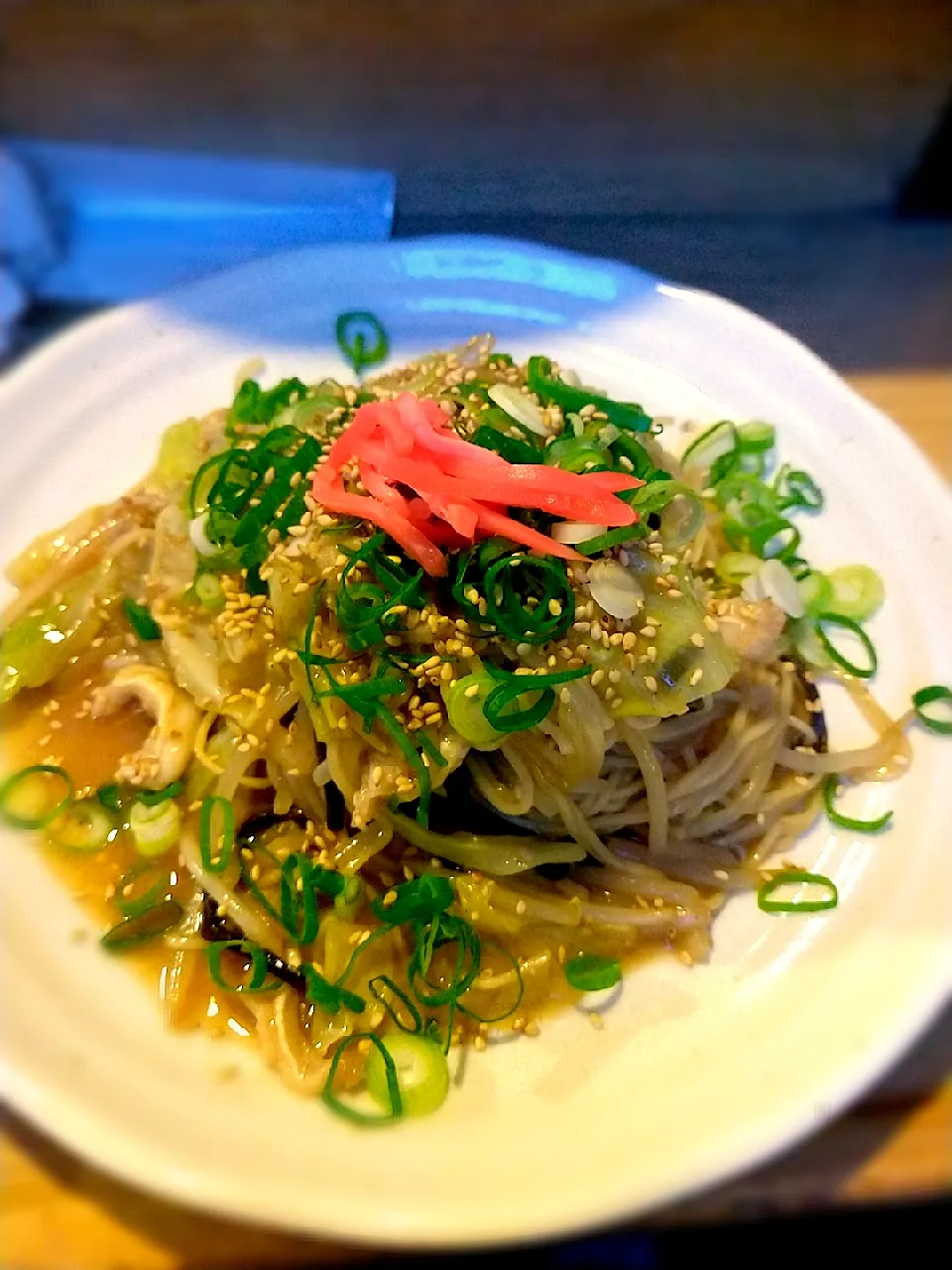 Snapdishの料理写真:20230526博多屋台雲仙の焼きラーメン|かげさん