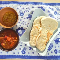 Snapdishの料理写真:ナンカレー🍛|あきもんさん