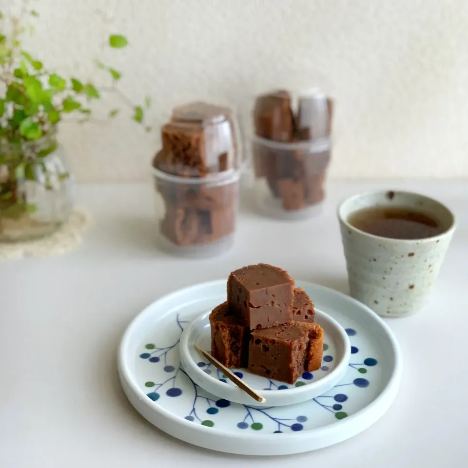 餡チョコケーキ♡|わことひろさん