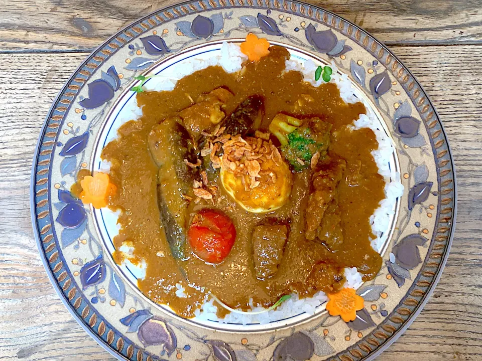 茄子おやじのスペシャルカレー🍛|yumyum😋さん