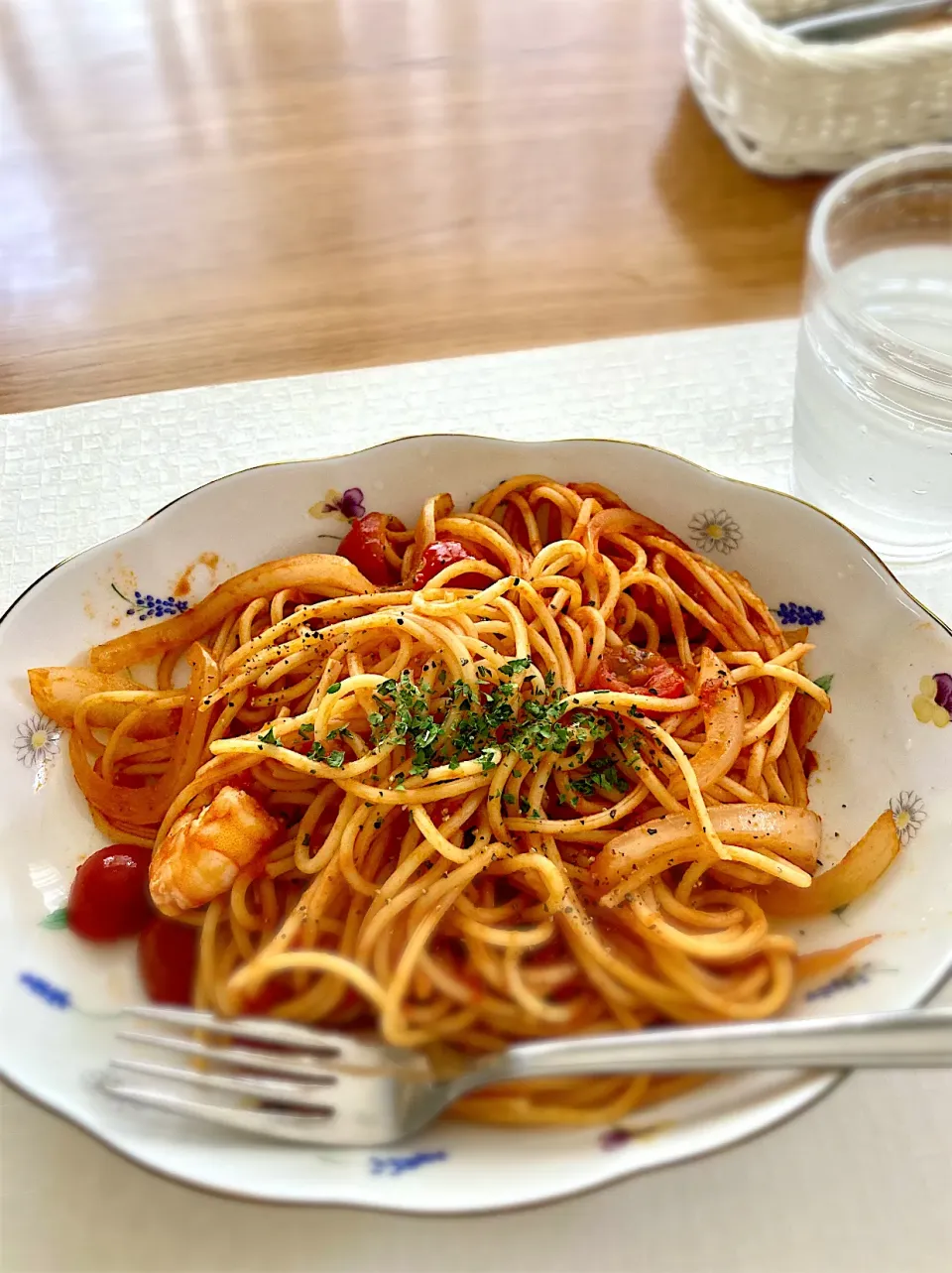 海老のトマトソースパスタ🍝|花🍀さん