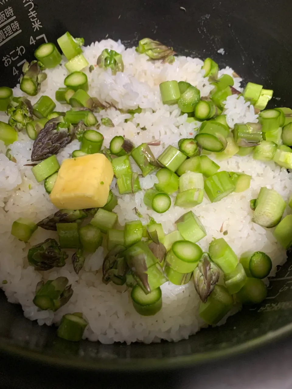 アスパラご飯|ちえさん