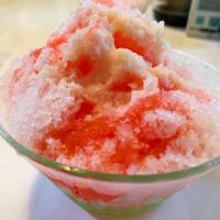 練乳いちごかき氷🍧