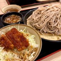 カツ丼　ざるそば