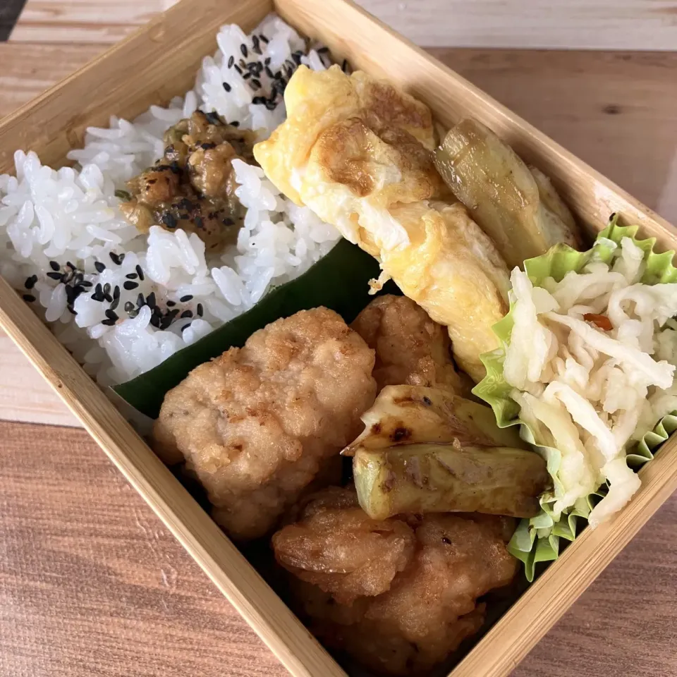 米粉で揚げた唐揚げ弁当|はるさん