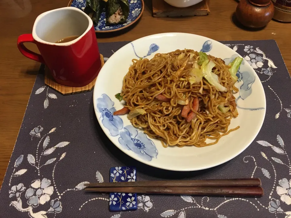 大盛りソース焼きそば(昼飯)|enarinさん