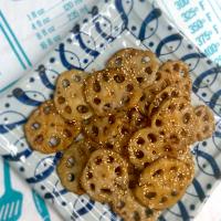 れんこんの甘酢焼き