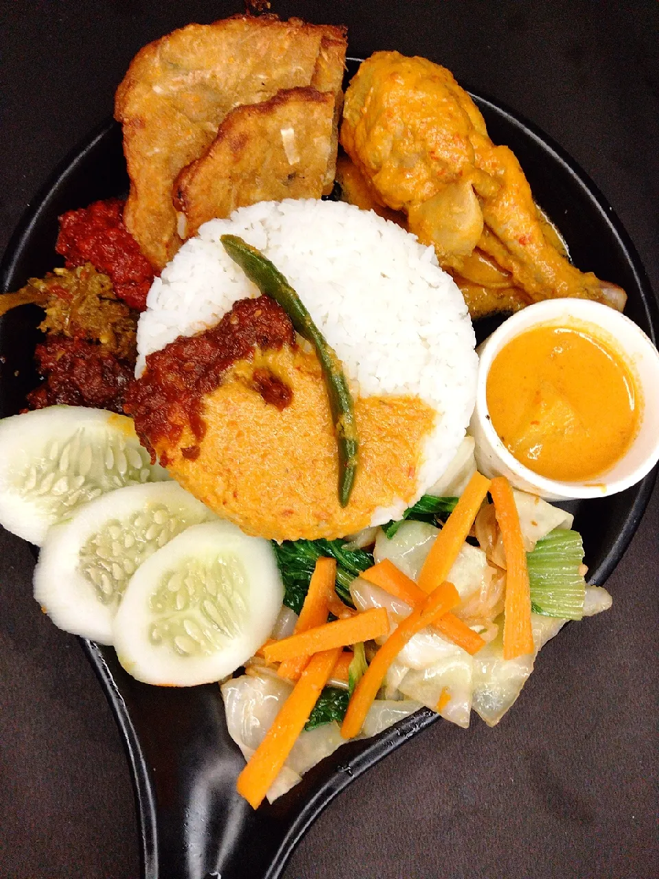 nasi Padang gulai ayam|Mrs.Tandoori Channelさん