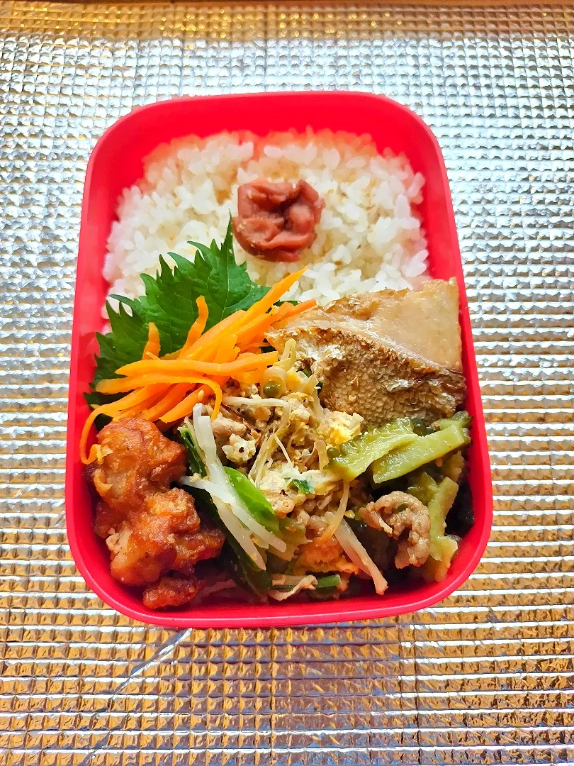 Snapdishの料理写真:わたしの残り物弁当🎵 2023.5.29|mayumiさん