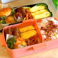 高校生長女と旦那さんのお弁当🍱
