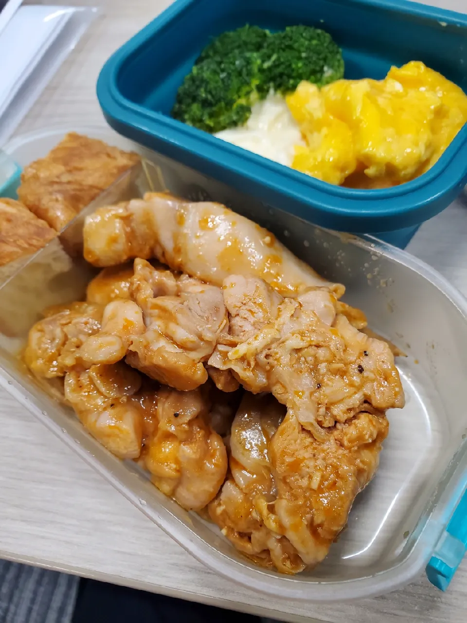 本日のお弁当、鶏もも肉のトマトソース焼|motohiroさん