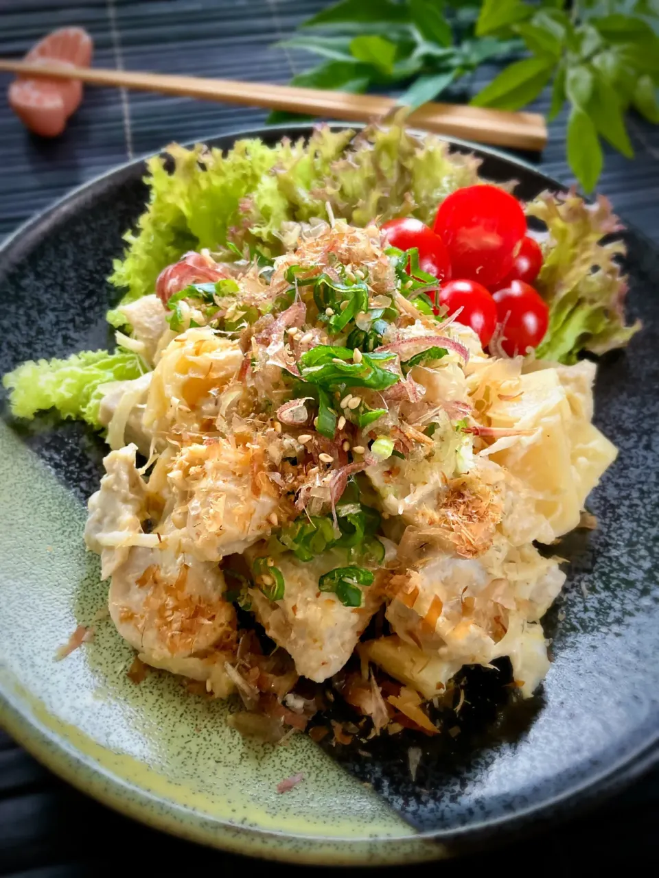 薬味たっぷり⭐︎里芋の和風ポテトサラダ|スイーツポテトさん