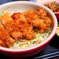 Snapdishの料理写真:ソースカツ丼|りょうさん