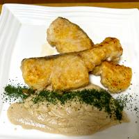 メルルーサのムニエル　レモンクリームソース