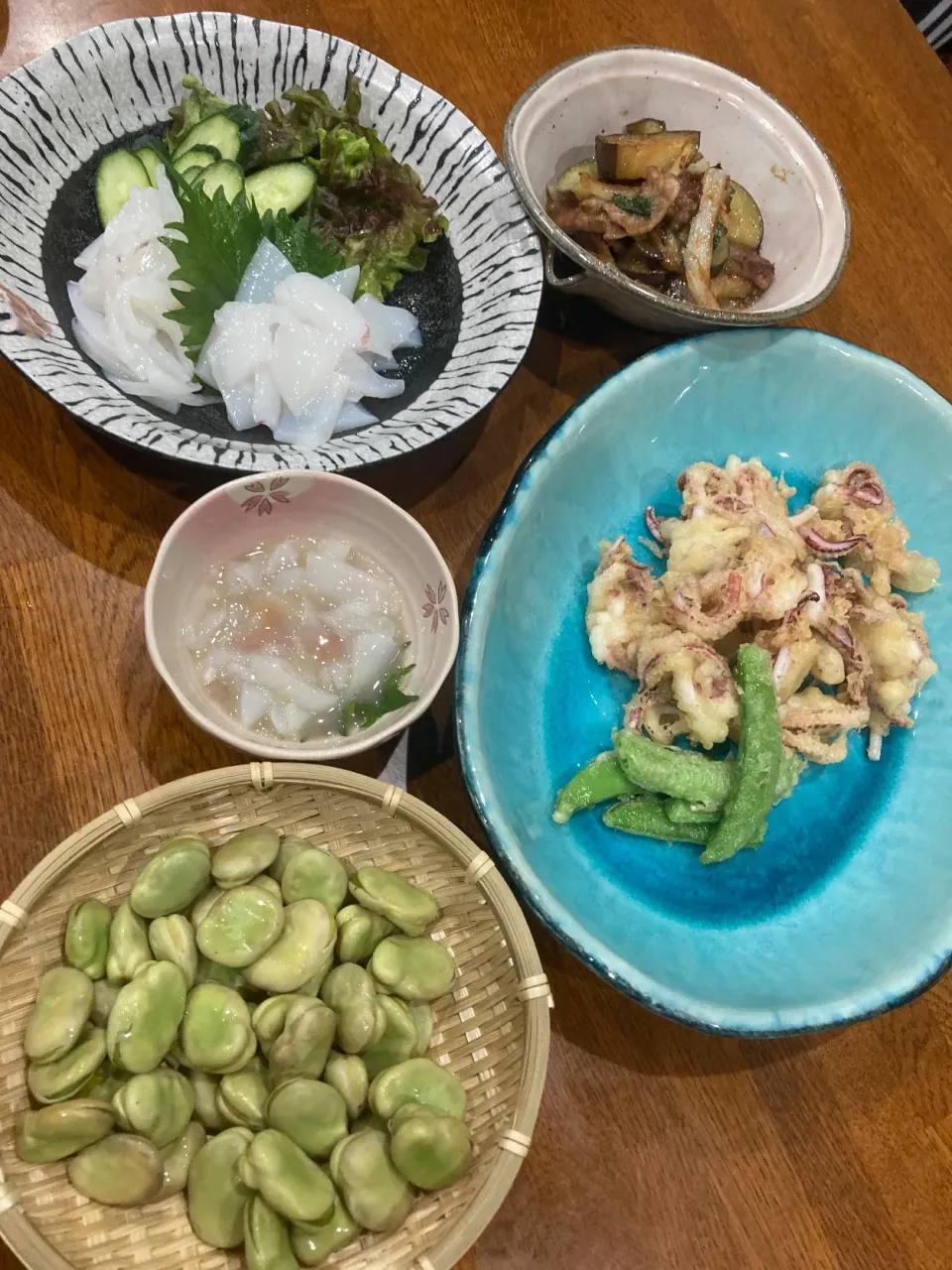 友人釣果 イカ🦑で晩ご飯|sakuramochiさん