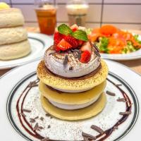 And for Sweet Dish I Just Love This Nutella Nama Cream & Strawberry Pancake 🍓🥞🍓🤤
...
...
SUGOKU OISHII~~~ 🥰