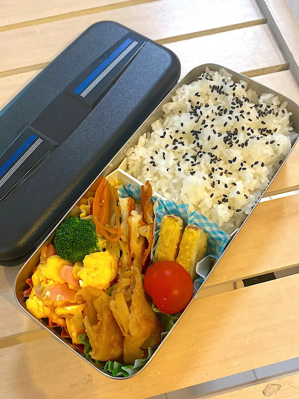 Snapdishの料理写真:中学生男子お弁当|norikoさん