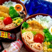 今日の夫婦弁⁽⁽ ◟(灬 ˊωˋ 灬)◞ ⁾⁾💕