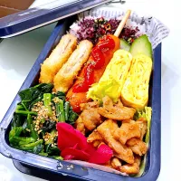 Snapdishの料理写真:今日の息子弁当🍱😋|アッシュさん