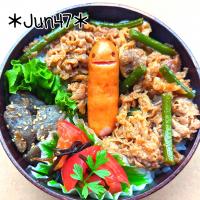 本日のゆる弁□　焼肉弁当妹Ver.  20230530
