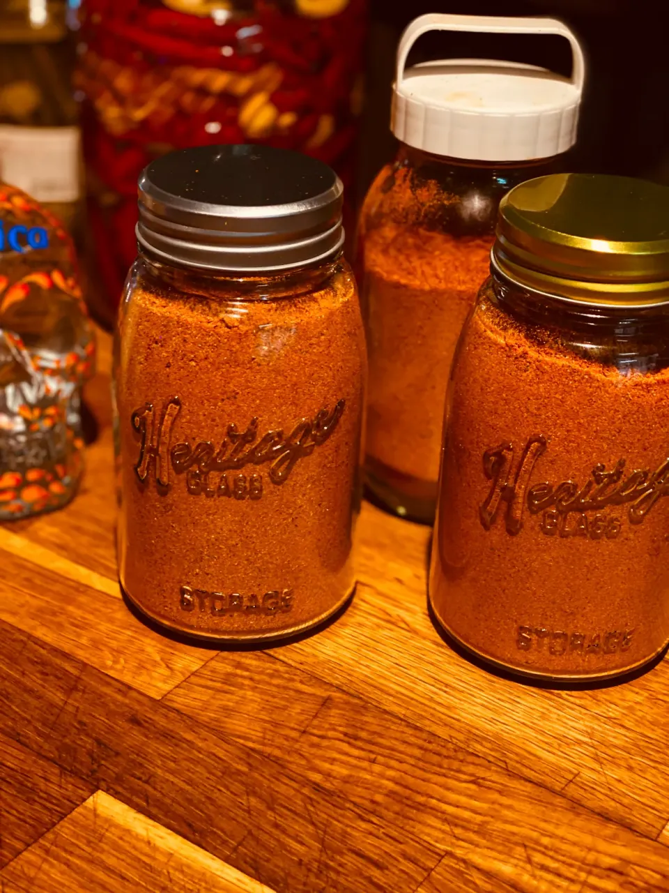 Early Morning Wake 
Made My Homemade Blackened Cajun Seasoning 🧂 
Will start to bottle and label for sale very soon Hot & Spicy 🥵 
#spicy #hot #cajunspice 
#h|Emanuel Hayashiさん