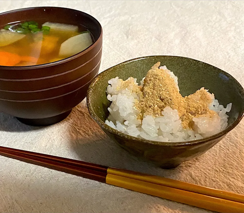 いりことらかつおの粉末ご飯|かっちゃん杉さん