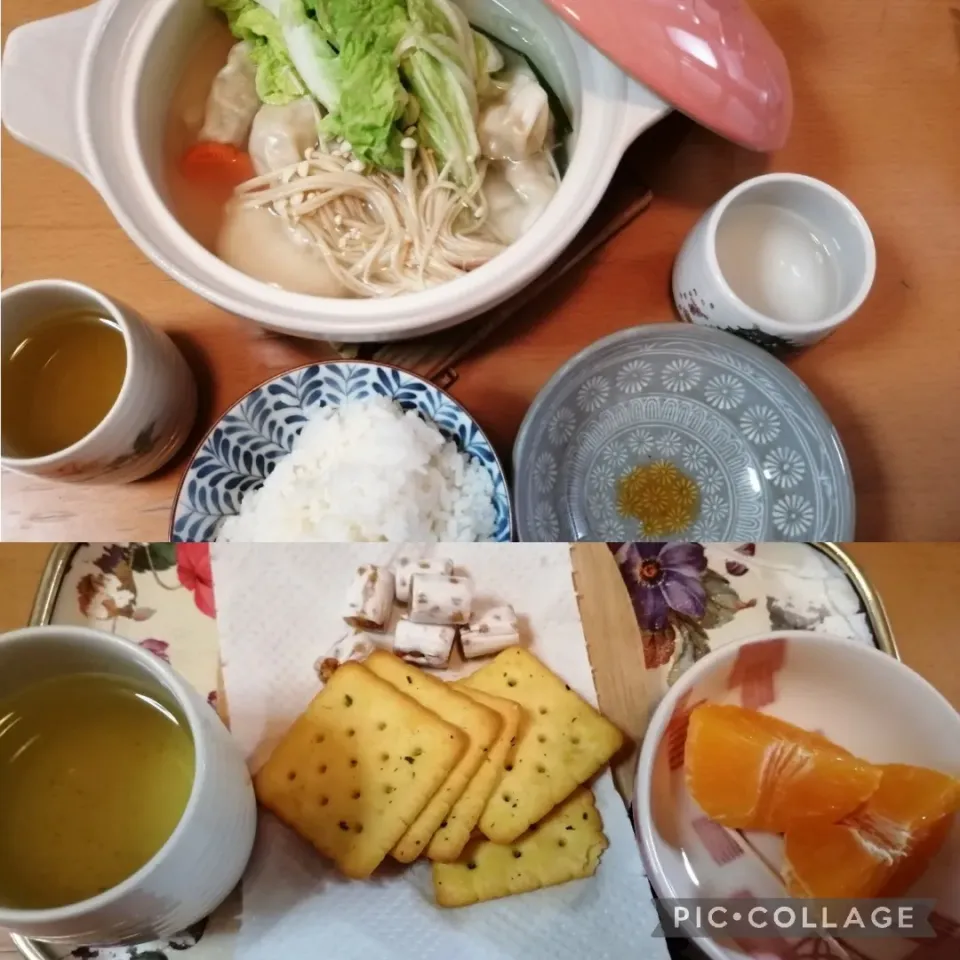 Snapdishの料理写真:鍋とおやつ|よっちんさん