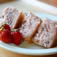 Snapdishの料理写真:米粉の小豆パン🍞 (卵､小麦 不使用)|RAOさん