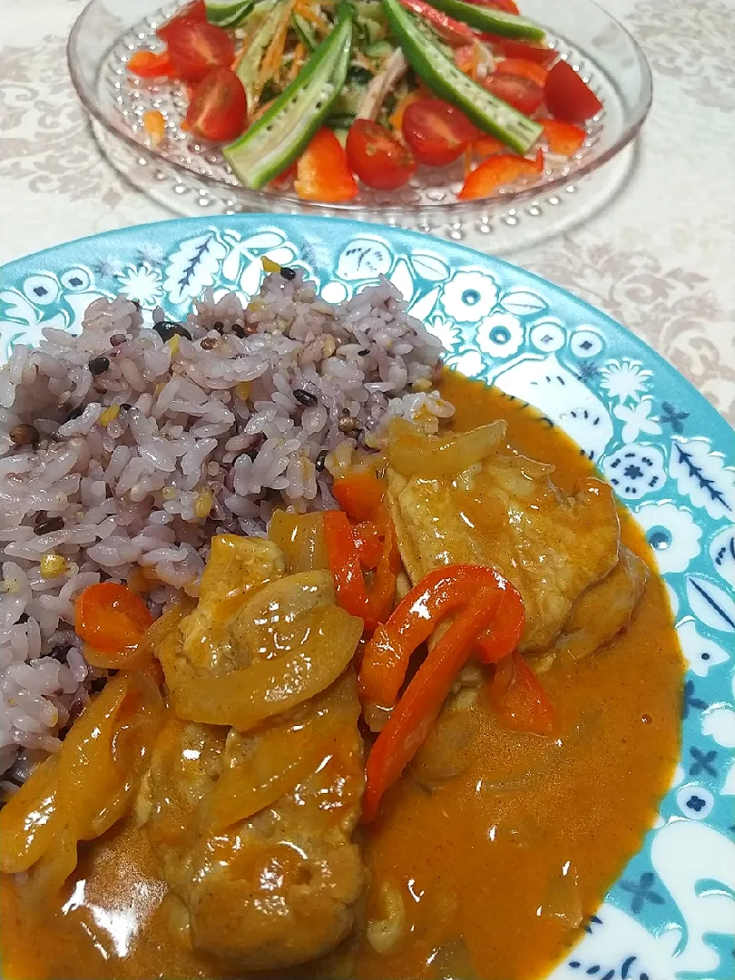 ☆今日の晩ごはん☆ ココナッツミルクカレー|hamamaさん