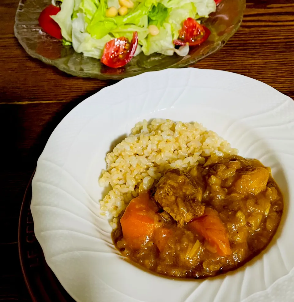 大豆ミートの欧風カレー🍛|かずぴょんさん