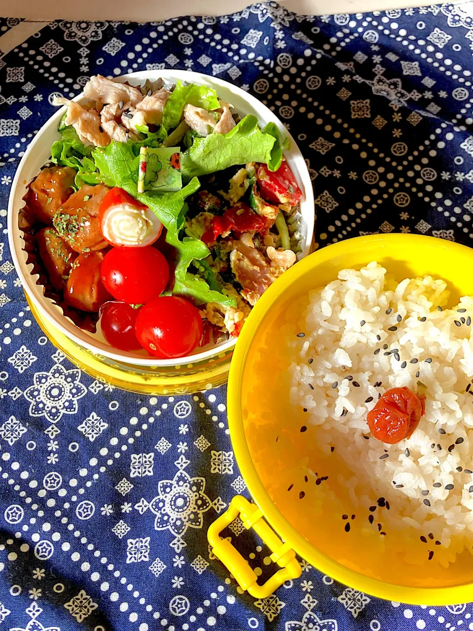 Snapdishの料理写真:中学生男子お弁当🍱|チーズさん