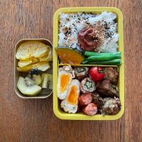働く息子弁当　発酵弁当
