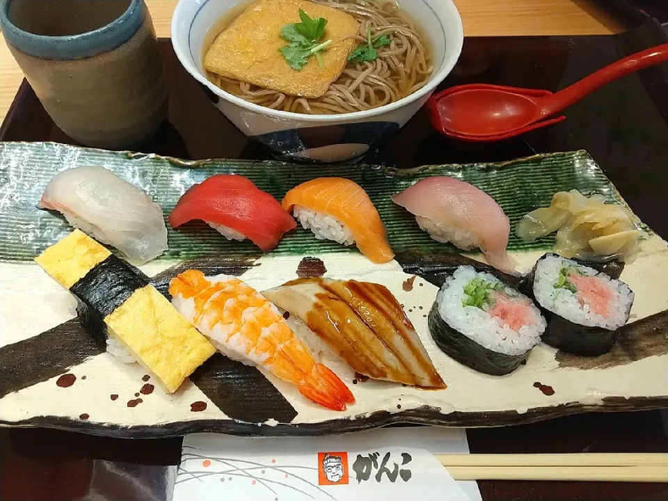 ☆今日のお昼ごはん☆ がんこ寿司 定食|hamamaさん