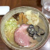 しじみらーめん+ワンタン@らーめん一郎