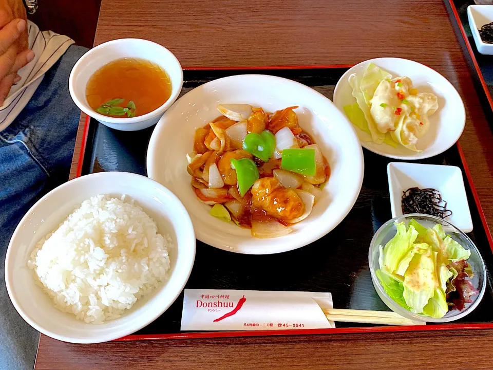 酢豚定食|みーこさん