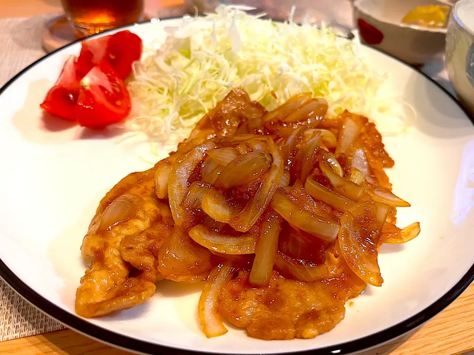 生姜焼き定食|まっふぃーさん