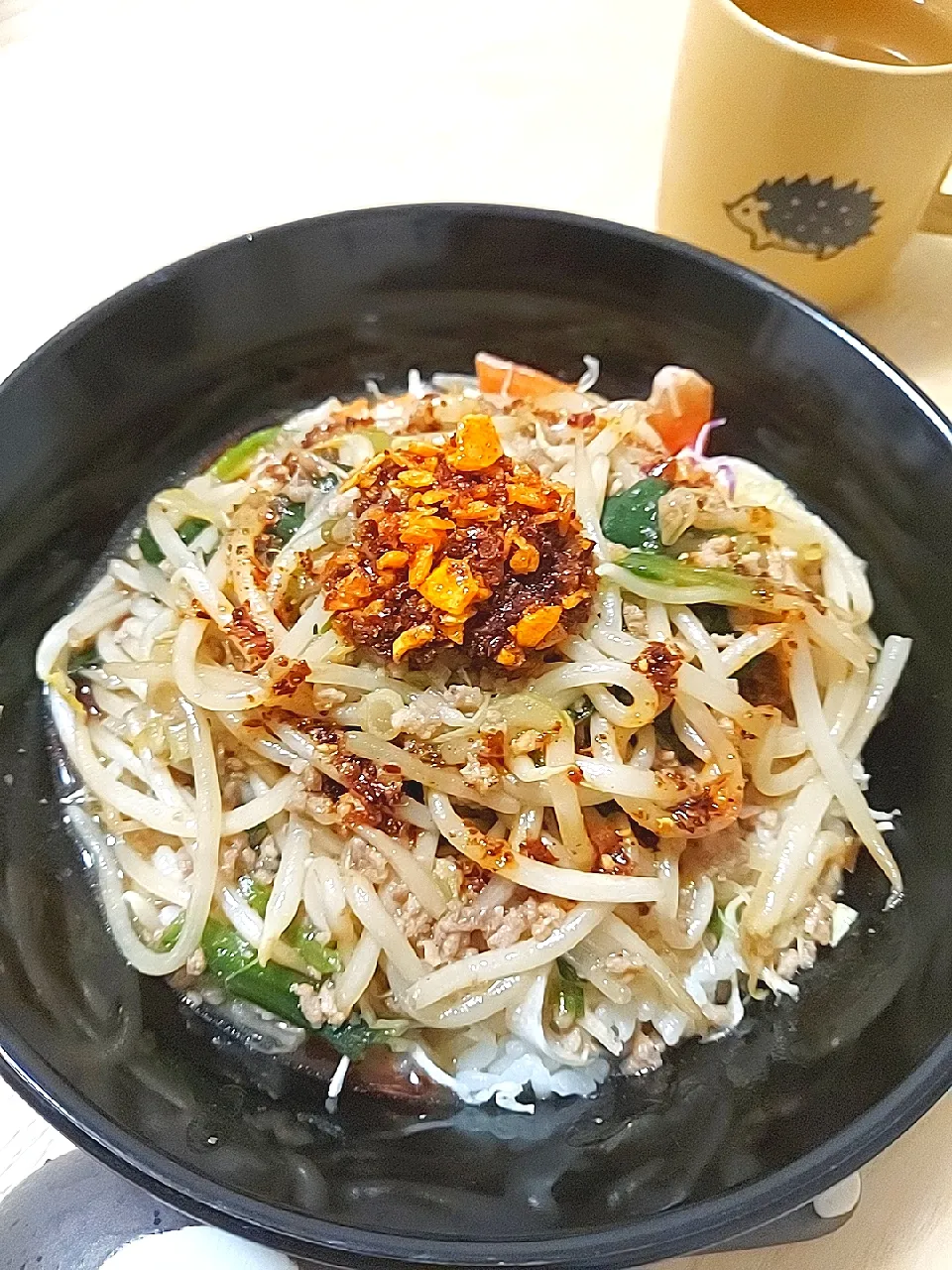 もやし餡掛け丼|すばるさん